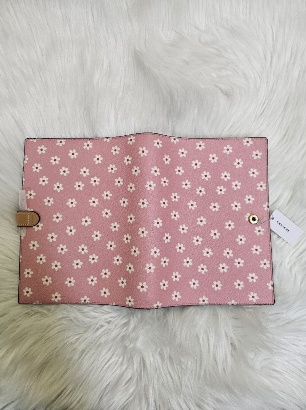 New Coach Notebook with Floral Print - Picture 7 of 15